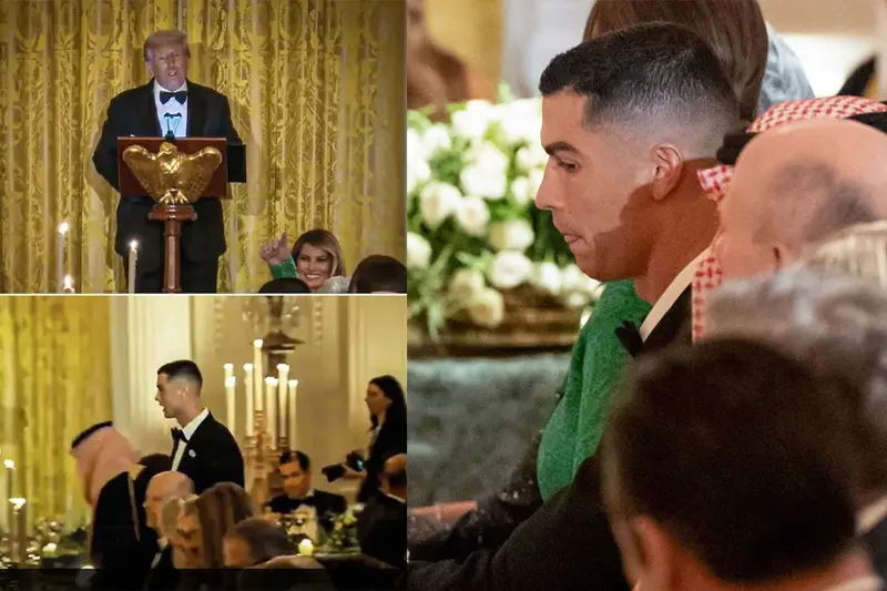 حضورز کریستیانو رونالدو در کاخ سفید