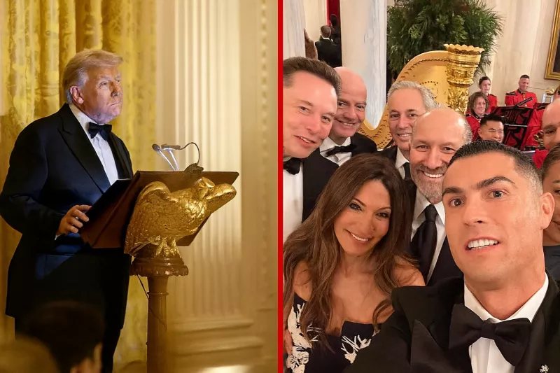 همراهی کریستیانو رونالدو با محمد بن سلمان در سفر به کاخ سفید