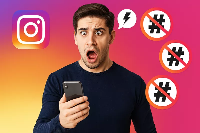 شوک به کاربران اینستاگرام؛ محدودیت سه هشتگی در هر پست