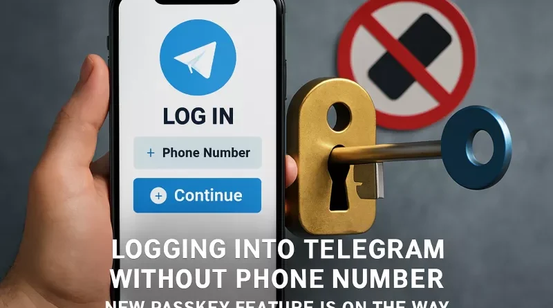 ورود به تلگرام بدون شماره تلفن؛ قابلیت جدید Passkey در راه است