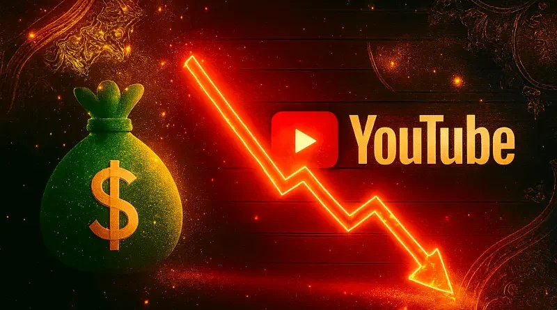 کاهش شدید درآمد یوتیوبرهای ایرانی با آپدیت جدید یوتیوب